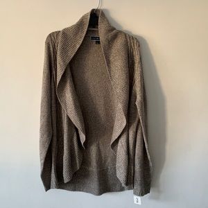 NWOT Karen Scott Open Front Cardigan
